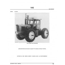 John Deere 7020 Parts Manual